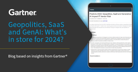 How generative AI (GenAI) and subscription models are reshaping the IT landscape: Our insights from the Gartner® report