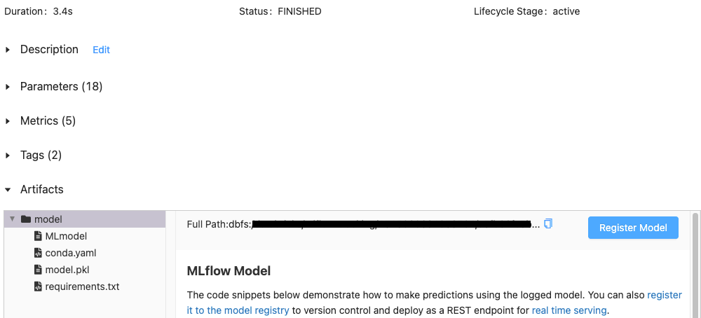 Selecting the Model Artifact - Databricks Model Serving - Model Serving - Model Serving Databricks - Serverless Compute - Databricks Model Serving Pricing - Machine Learning Model Deployment - ML Model Serving - MLflow Model Serving - Mlflow Serving - Deploy Machine Learning Model - Databricks MLflow - Managed MLflow - MLflow Model Registry - MLflow
