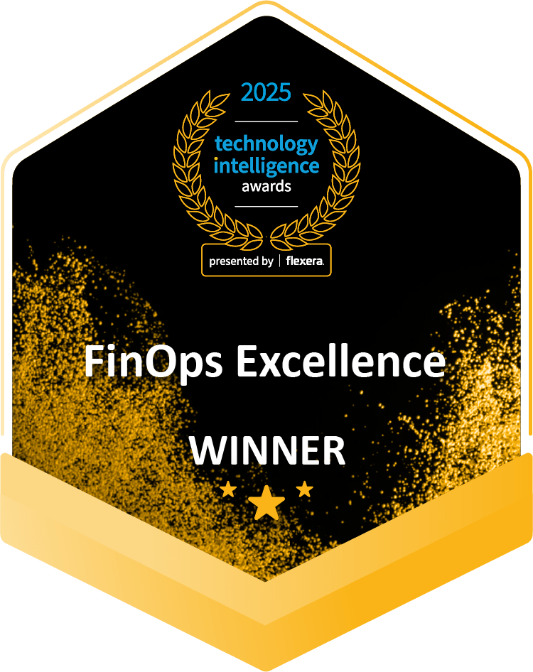FinOps Excellence award winner - 2025 Flexera Technology Intelligence Awards